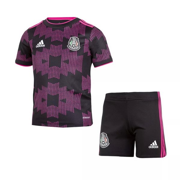 Camiseta México Primera equipo Niño 2021 Purpura